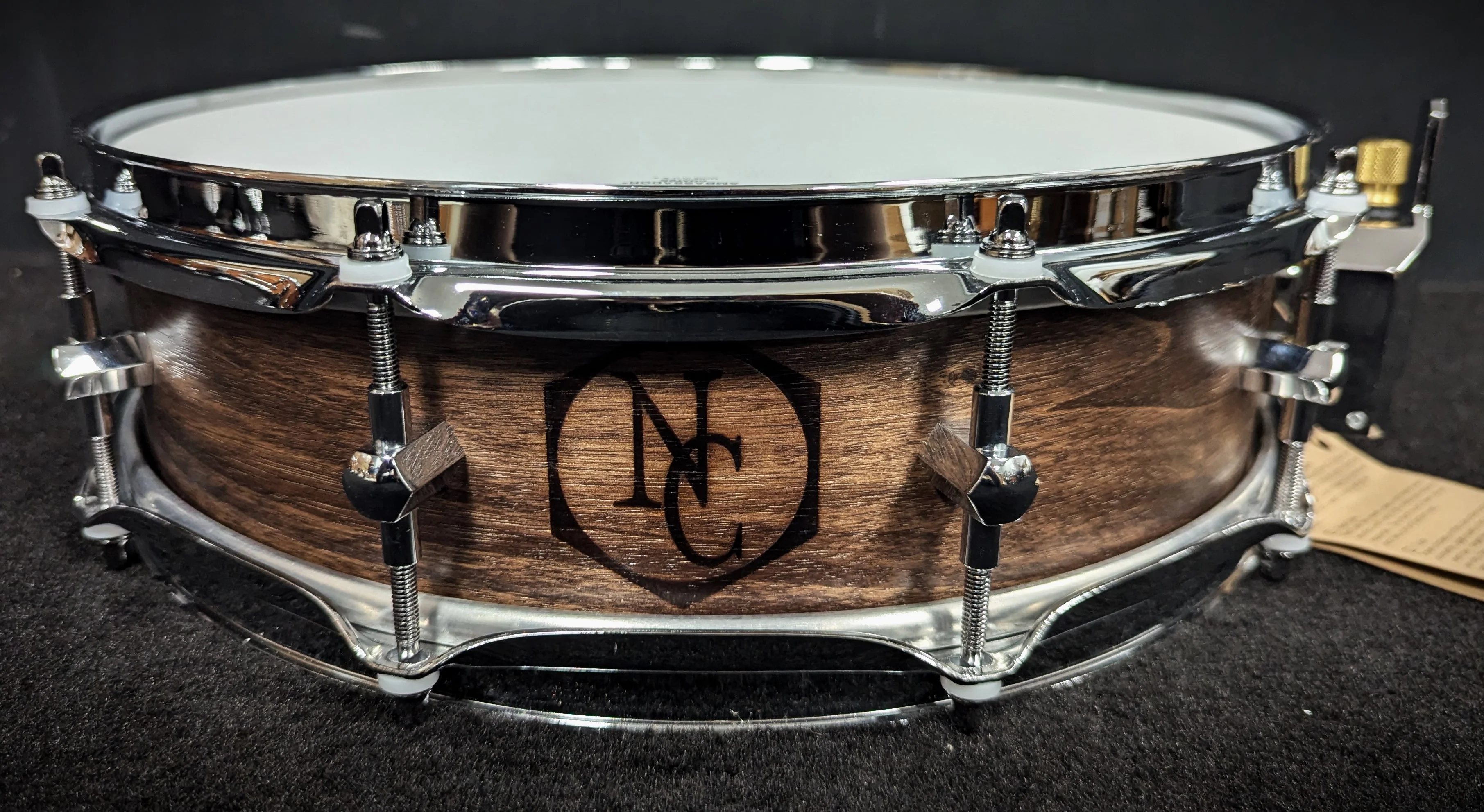 Walnut Classic Solid Shell Piccolo Snare - Image 3