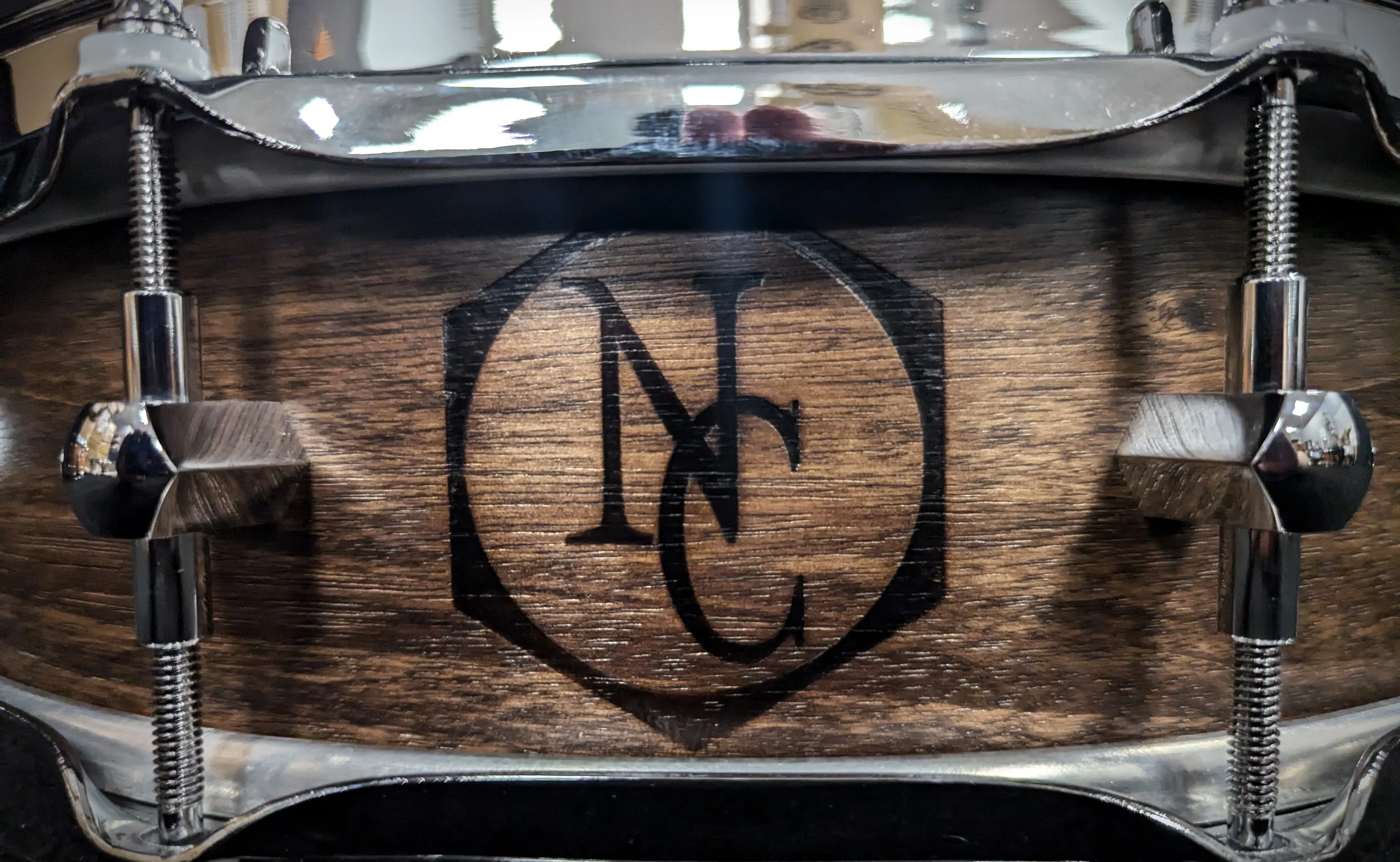Walnut Classic Solid Shell Piccolo Snare - Image 4