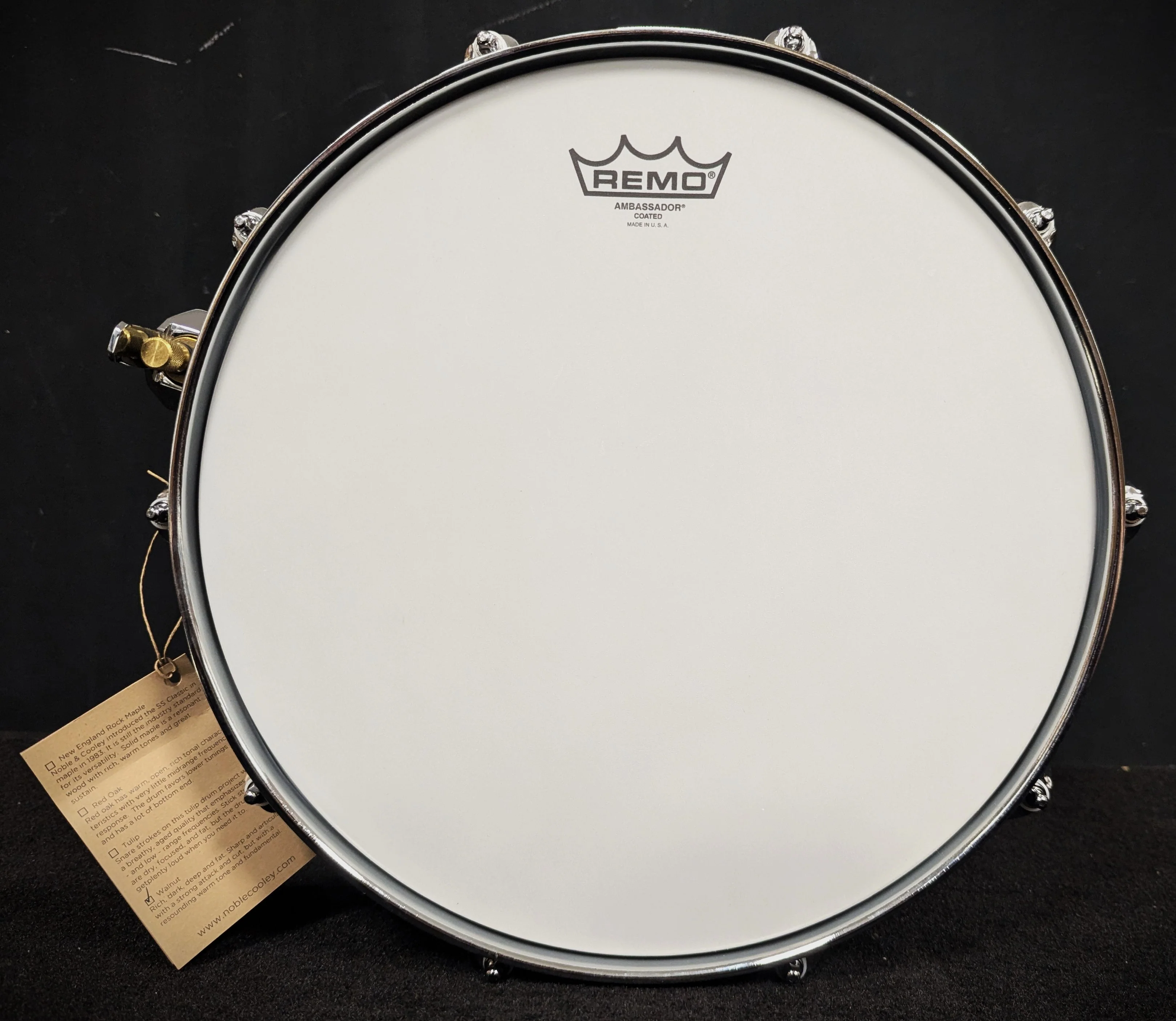 Walnut Classic Solid Shell Piccolo Snare - Image 6