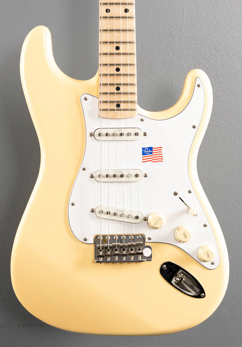 Yngwie Malmsteen Stratocaster - Vintage White w/Maple - Image 3